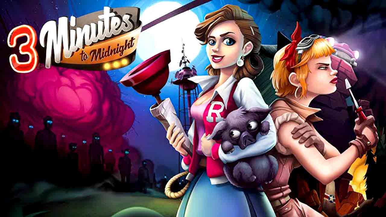 3 Minutes to Midnight – A Comedy Graphic Adventure Banner