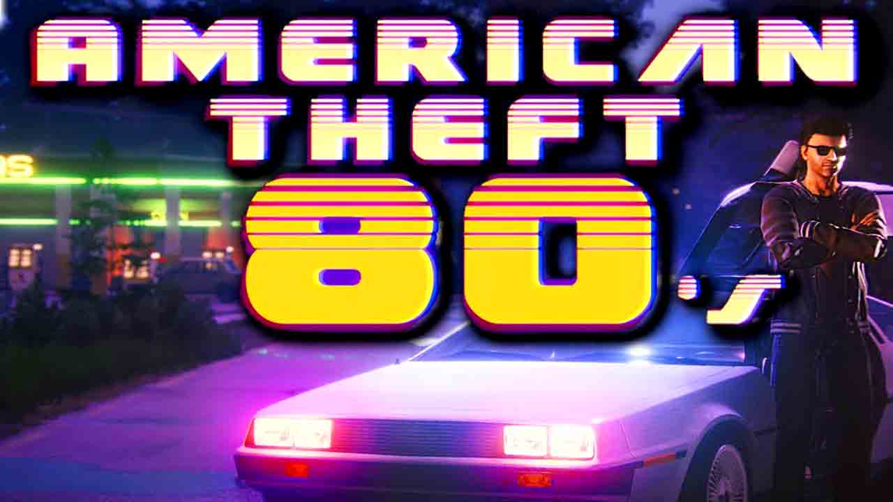 American Theft 80s Banner
