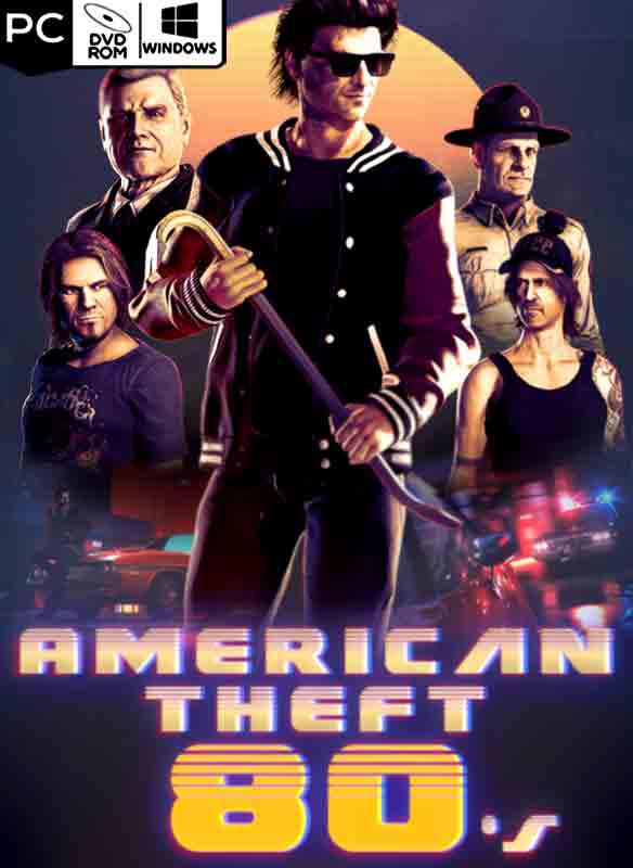 American Theft 80s Poster