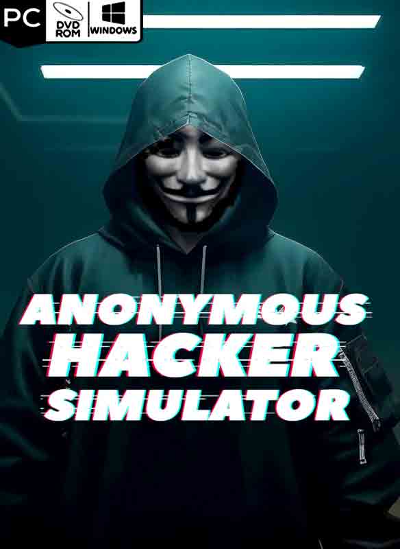Anonymous Hacker Simulator Poster