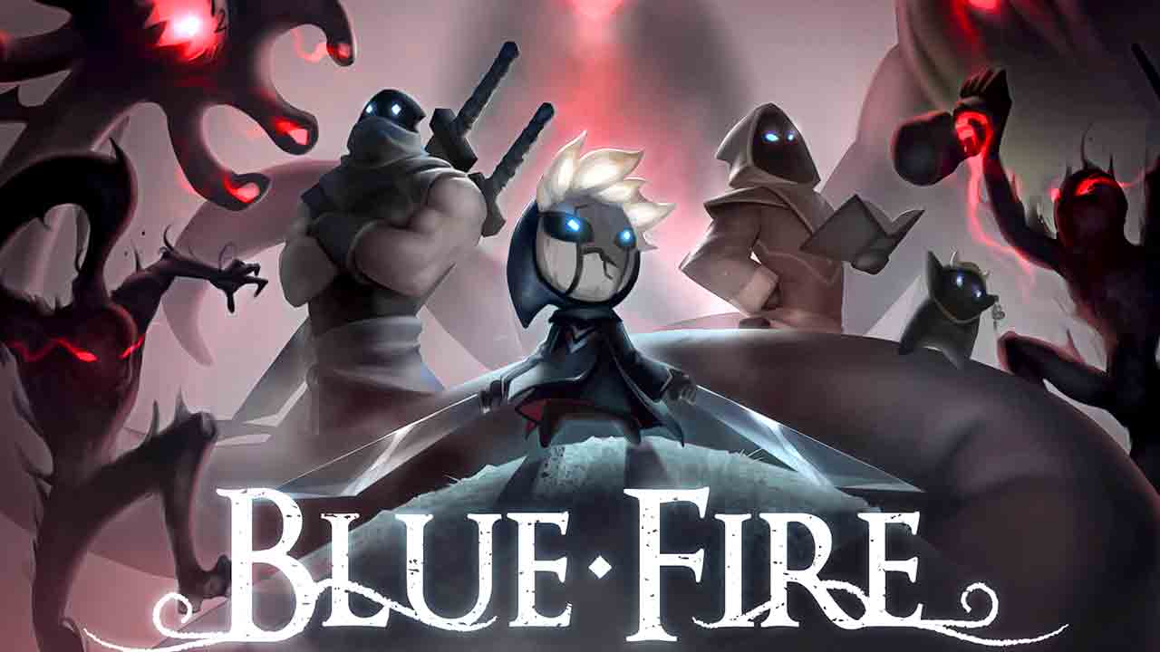 Blue Fire Banner