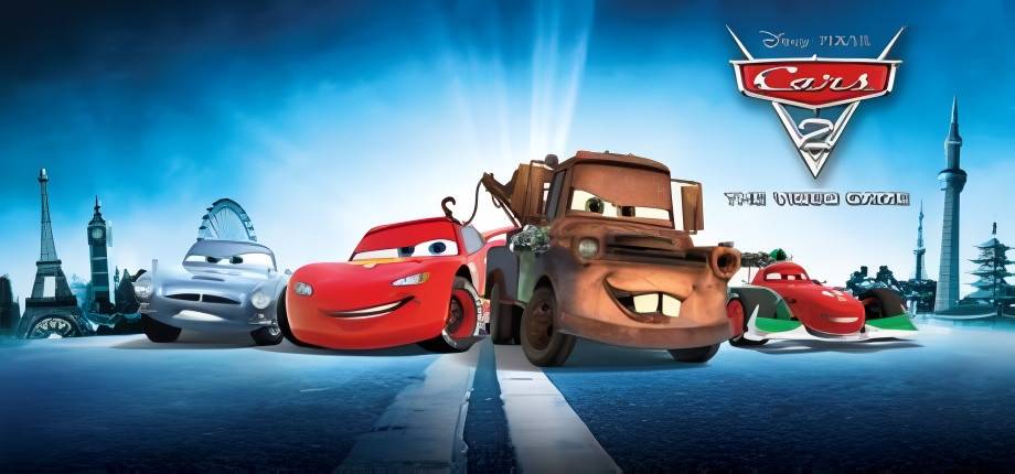 Disney Pixar Cars 2: The Video Game Banner