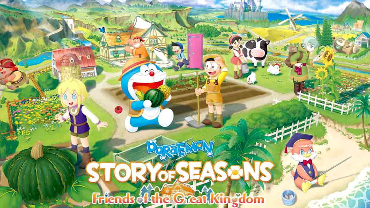 Doraemon Story Of Seasons: Friends Of The Great Kingdom Banner