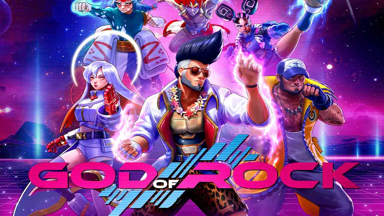 God of Rock Banner