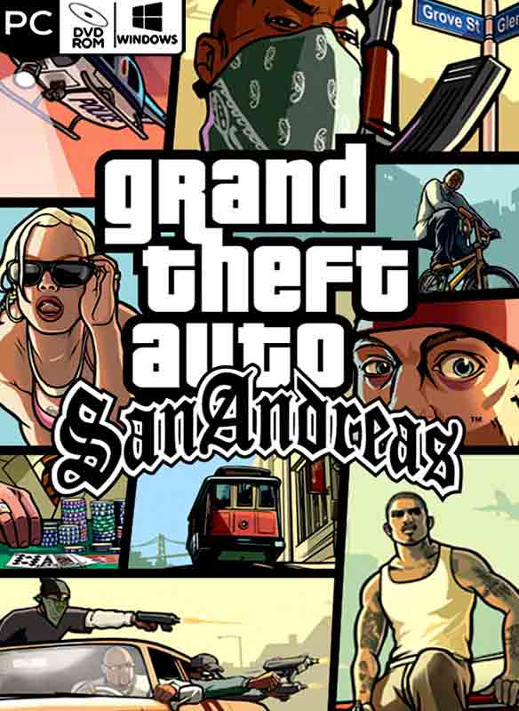 GTA/Grand Theft Auto: San Andreas Poster