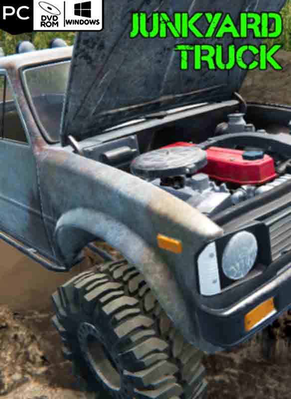 Junkyard Truck Poster