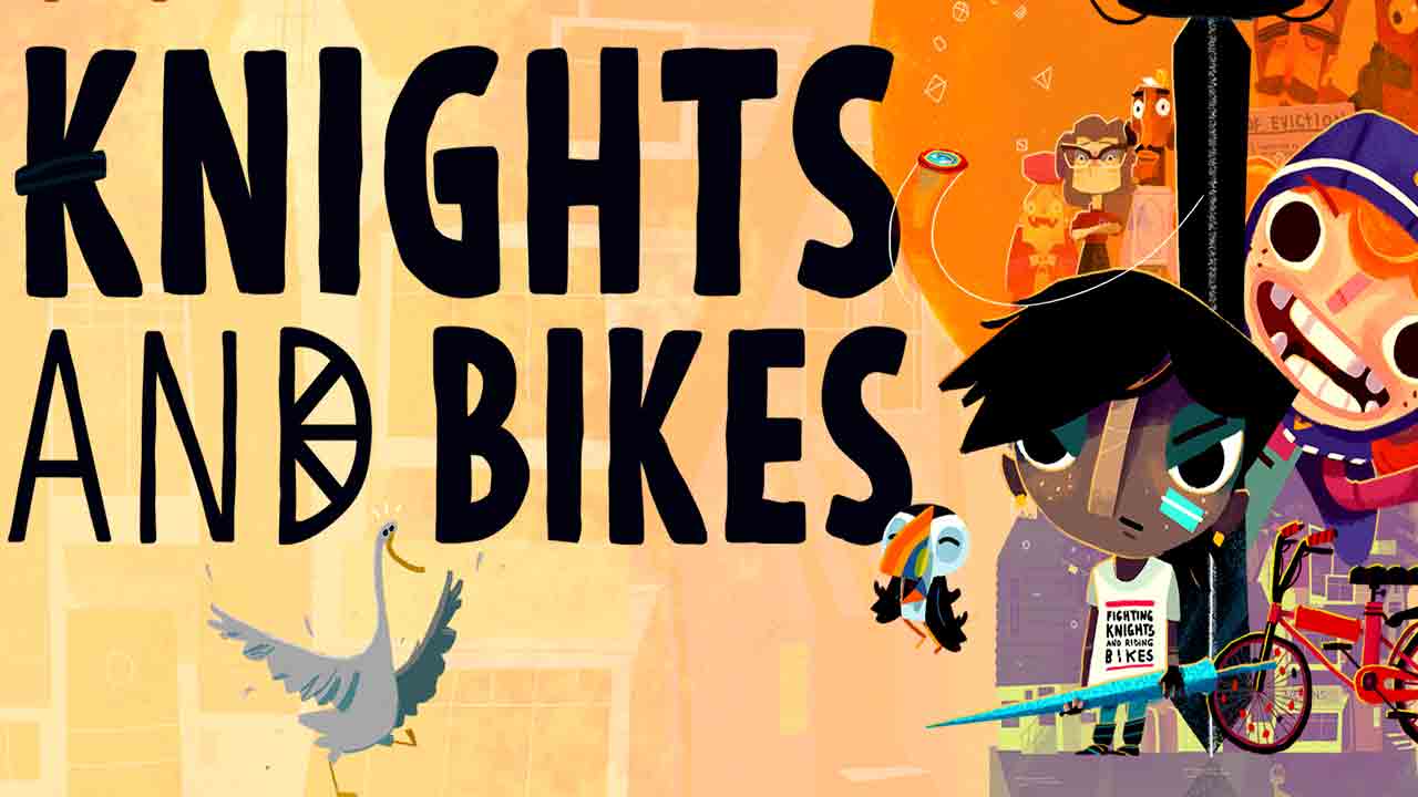 Knights And Bikes Banner