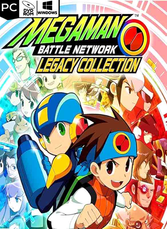 Mega Man Battle Network Legacy Collection Vol. 1 + 2 Poster