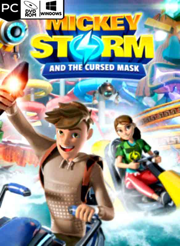 Mickey Storm and the Cursed Mask Poster