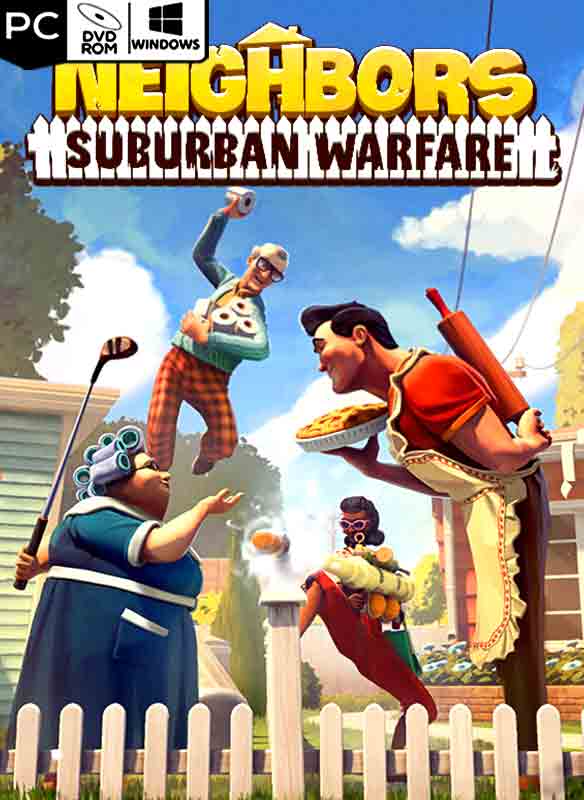 Neighbors Suburban Warfare Poster