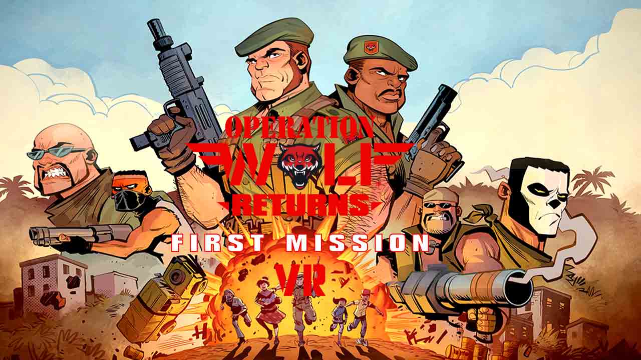 Operation Wolf Returns: First Mission VR Banner