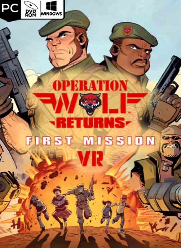 Operation Wolf Returns: First Mission VR Poster