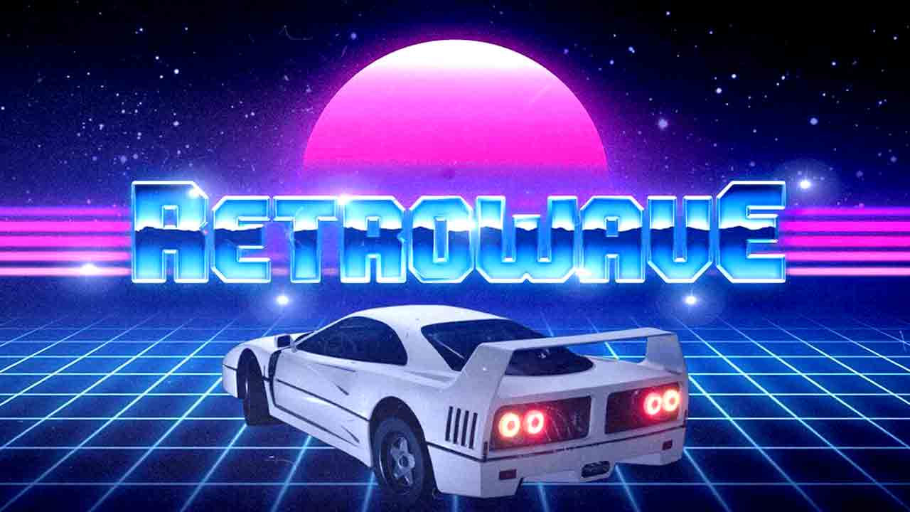 Retrowave Banner