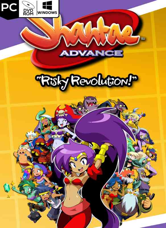 Shantae Advance: Risky Revolution Poster