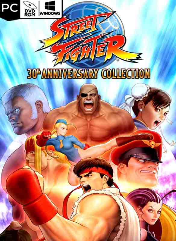 Street Fighter 30th Anniversary Collection Poster