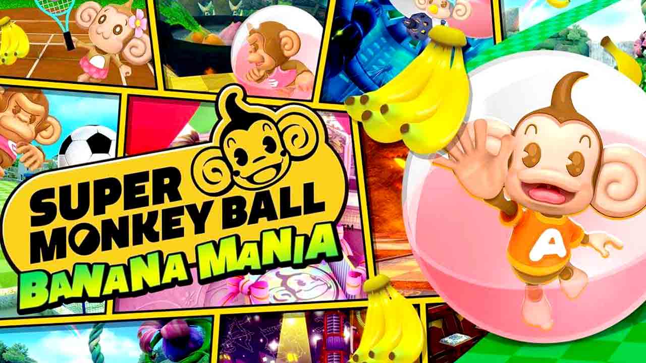 Super Monkey Ball Banana Mania Banner