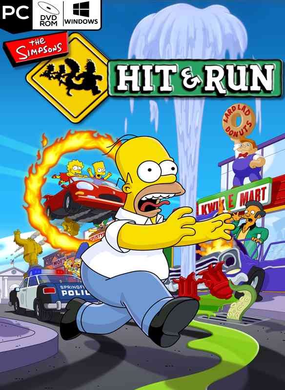 The Simpsons: Hit and Run Poster