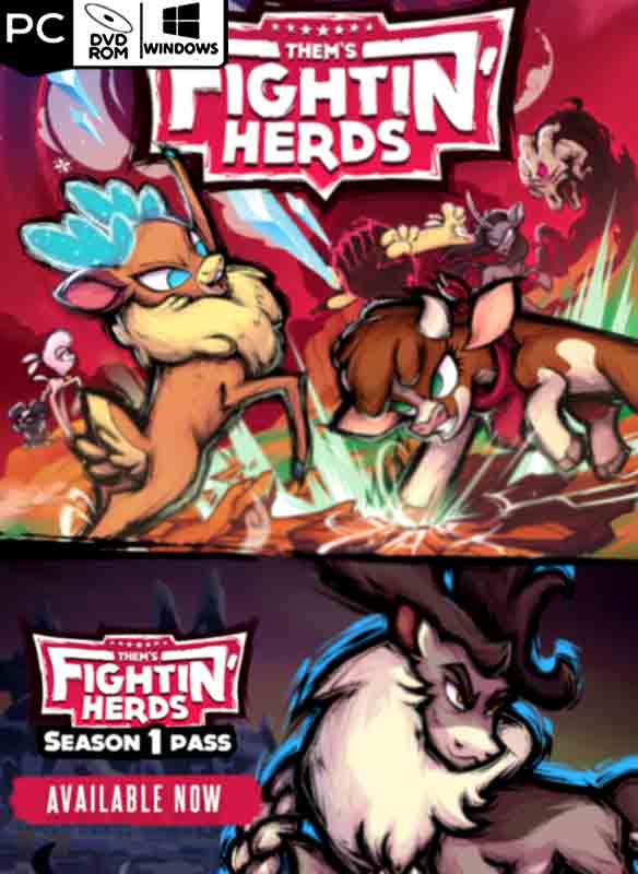 Them’s Fightin’ Herds Poster