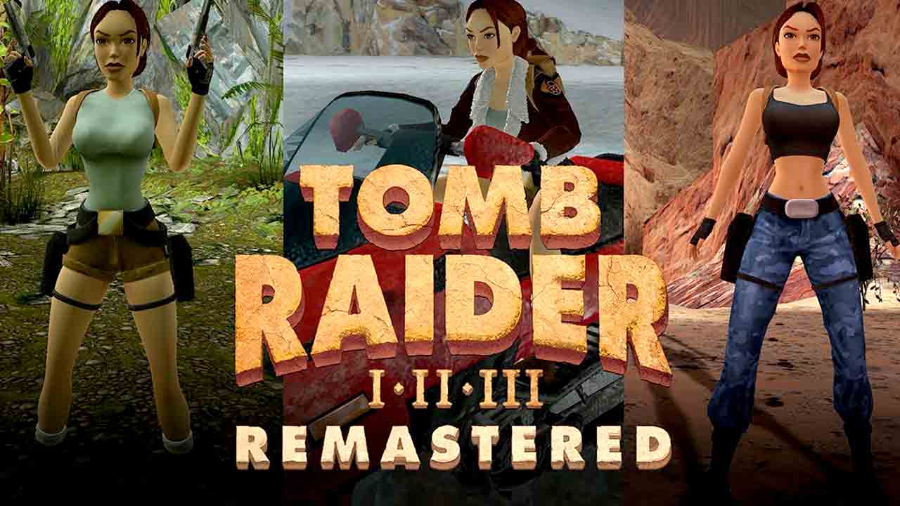Tomb Raider I-III Remastered Starring Lara Croft Banner