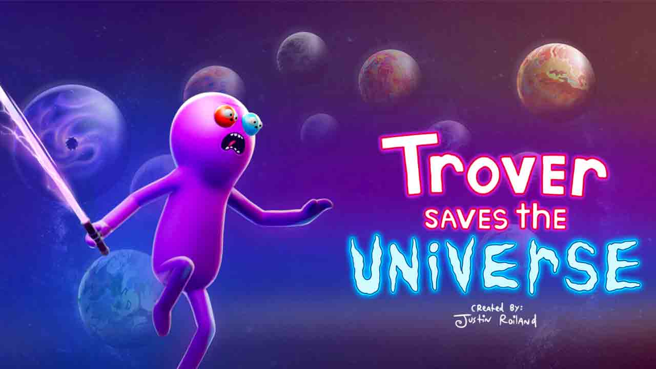 Trover Saves the Universe VR Banner