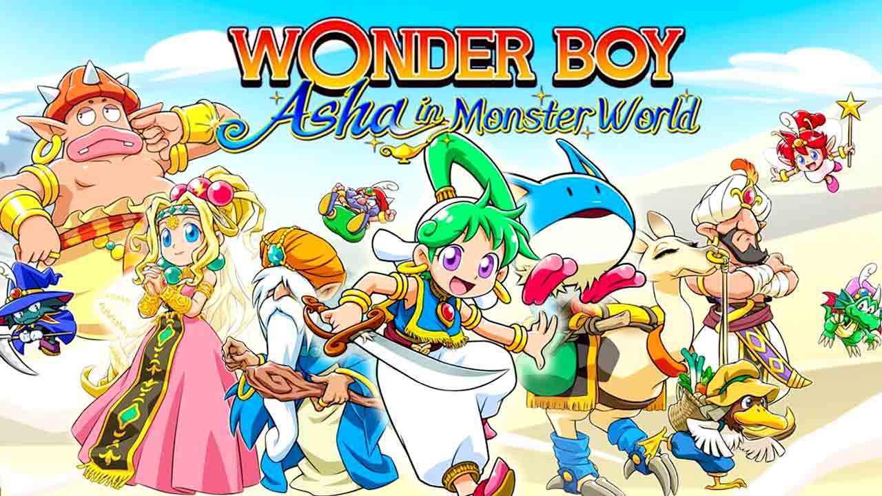 Wonder Boy: Asha in Monster World Banner