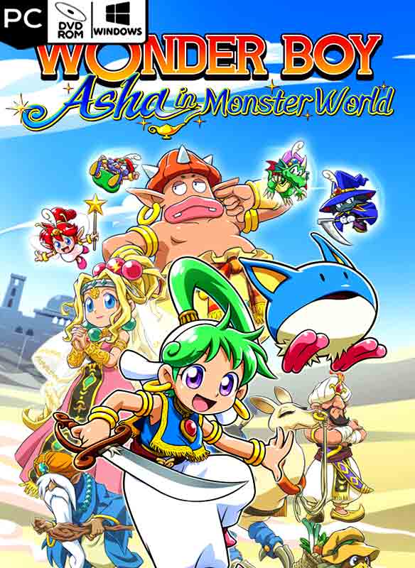 Wonder Boy: Asha in Monster World Poster